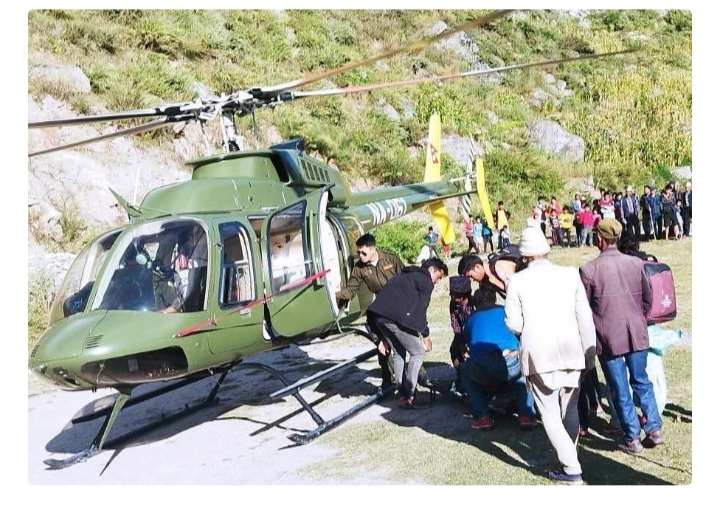 निःशुल्क हवाई उद्धारले गर्भवती र सुत्केरीलाई सहज