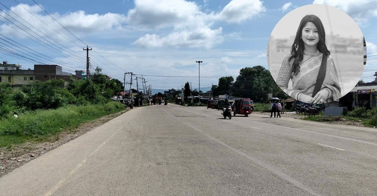 मोटरसाइकलको ठक्करपछि लडेकी स्कुटर चालकलाई फोहोर बोक्ने गाडीले किच्दा मृत्यु